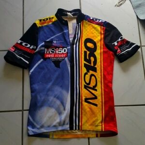 Like new vintage MS150 red river challenge 2003 cycling jersey